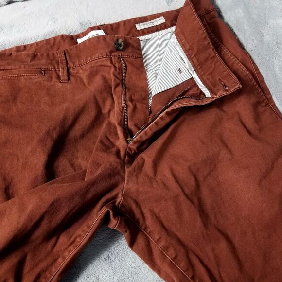 Goodfellow & Co Pants Mens 36×32 Slim Shino Flat front - Picture 8 of 12